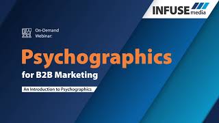 Psychographics for B2B Marketing An Introduction to Psychographics [upl. by Seilenna]