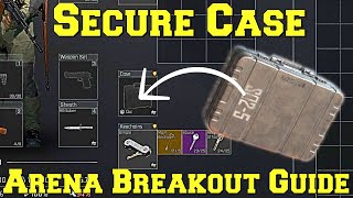 How to Equip Secure Case  Arena Breakout Infinite  Guide [upl. by Iel52]