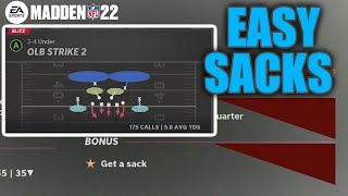 HOW TO GET EASY SACKS PLAYING MADDEN ULTIMATE TEAM  NO MONEY SPENT  MADDEN 22  MUT HELP [upl. by Sibylla]