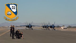 2022 US Navy Blue Angels  NAF El Centro Airshow FULL DEMO [upl. by Esiuqcaj]