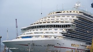 CARNIVAL HORIZON  special views under construction at shipyard FINCANTIERI 1217  4KQualityVideo [upl. by Calle]