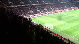 Twente  Ajax  0  2  2 maart 2013  Goal Alderweireld [upl. by Yelsel183]