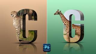 3D Letter Manipulation in Photoshop  Best Tutorial for Beginners [upl. by Lonergan]