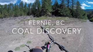 Coal Discovery Trail  Fernie BC  Mountain Biking [upl. by Tran]