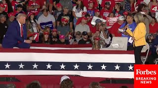 Autoworker Asks Trump What Action Will You Take To Ensure That Our Jobs Stay In America [upl. by Adnalohs207]