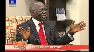 Femi Falana talks tough on fuel subsidy report [upl. by Sine]