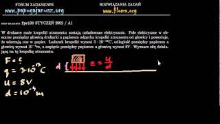 fpe130  Drukarka  STYCZEĹ 2002  A1  Matura z fizyki [upl. by Dnalon]