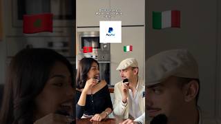 Moroccan vs Italian pronunciation 🇲🇦♥️🇮🇹 funny language italian morocco mixedmarriage [upl. by Hanser]