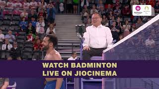 Nitesh Kumar wins gold for India  Paralympics Badminton Highlights  JioCinema [upl. by German]