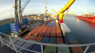 Loading at Rotterdam Rhenus Logistics Part 1 [upl. by Eitsim]