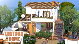 Tartosa Small Home  The Sims 4  My Wedding Stories  No CC  Speed Build [upl. by Veronica]