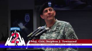 10th Mountain Division Change of Command [upl. by Rudich]