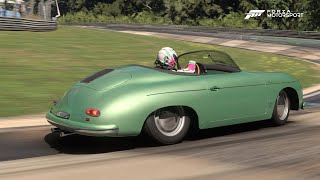 Forza Motorsport Porsche 356A Speedster on Nürburgring Nordschleife [upl. by Pape]