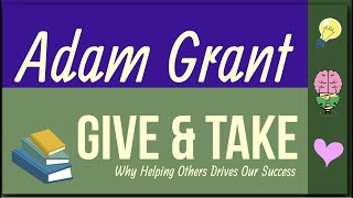 Give and Take by Adam Grant Why Helping Others Drives Our Success Animated Summary [upl. by Guildroy298]