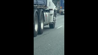 Truckie filmed travelling with dangerous modifications [upl. by Melloney]