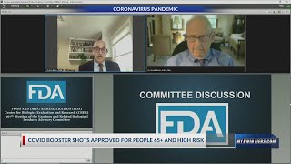 US panel backs COVID19 boosters only for elderly highrisk [upl. by Oraneg]