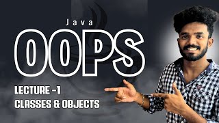 L1 Classes and Objects in java  Oops  Telugu  NitinSigilipelli [upl. by Uuge]