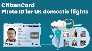 CitizenCard  photo identification for UK domestic flights [upl. by Dunson561]