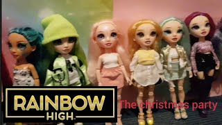 Rainbow high Season 2 episode 13 The christmas party [upl. by Ellehs647]