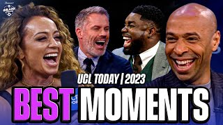 The BEST UCL Today moments in 2023  Kate Abdo Thierry Henry Micah Richards amp Jamie Carragher [upl. by Kermie349]