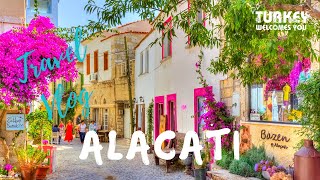 Traveling to the Prettiest Town in Turkey Alacati  Turkey Travel Guide [upl. by Yalcrab]