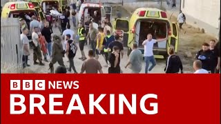 Israel vows revenge after rocket strike kills 11 young people in Golan Heights  BBC News [upl. by Florina]