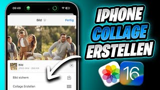 Einfach iPhone Fotocollage erstellen ohne App  📲 So geht´s ✅ [upl. by Ludwig]