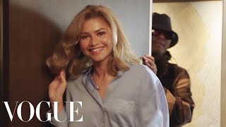 Zendaya Gets Ready for the Challengers Premiere  Vogue [upl. by Plafker]