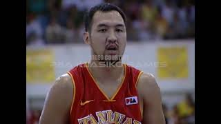 TANDUAY vs ALASKA MILK  2ND QUARTER 2001  PBA GOVERNORS CUP [upl. by Milicent]