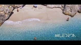 Qeparo Beach 4K  Albania  LeDron Production [upl. by Ahsircal]