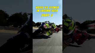 Valentino Rossi  Rossi vs Stoner Laguna Seca  Part2 motogpgame motogpgameplay motogp [upl. by Madelyn]