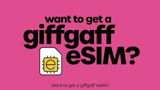 How to install an eSIM on giffgaff for new members [upl. by Livingston]