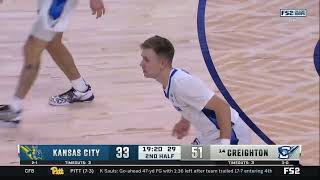 Creighton Mens Basketball Highlights vs Kansas City 111624 [upl. by Mathew461]