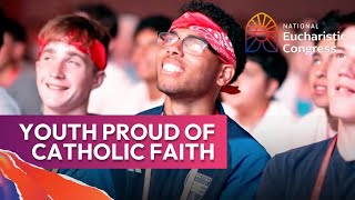 Youth discover the beauty and magnitude of the Catholic faith in the US [upl. by Seidler]