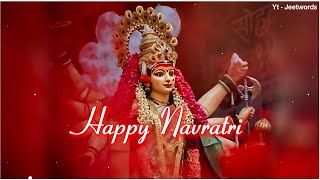 Happy Navratri Status 2024🙏  Navratri Wishes Status 2024🙏  Navratri Special WhatsApp Status 💖 [upl. by Merfe]