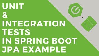 Unit and Integration Tests in Spring Boot JPA Example  Tech Primers [upl. by Terrag]