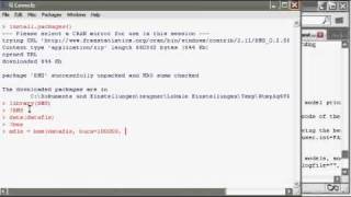 Tutorial Bayesian Model Averaging in R with BMS [upl. by Hamachi]