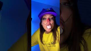 BUBBLE GUM ASMR  HALLOWEEN blowing bubble gum sounds bubblegumblowing bubblegum [upl. by Romy277]