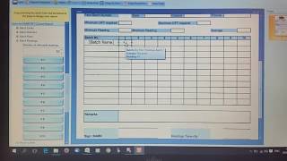 BAMR Elcometer ElcoMaster Custom Report  entering batch readings [upl. by Itsirk]