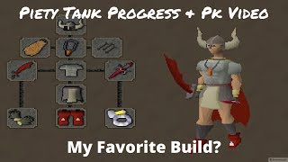 Pking on my New Build  Low level 93 Cb 60 Attack Piety Progress amp Pk Commentary [upl. by Dloniger]