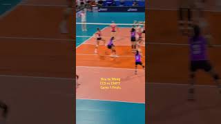 beaa De Leon CCS vs CMFT reels volleyball philippinevolleyball ccs cmft shortvideo [upl. by Rehpotisrhc295]