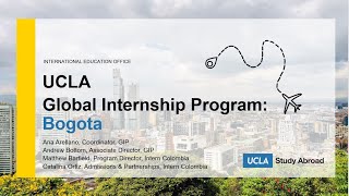 Global Internship Program Info Session  Bogota [upl. by Ariait]