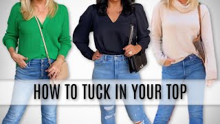 How to Tuck in a Shirt  WHEN TO TUCK amp NOT TUCK [upl. by Ashlen586]