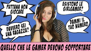 SCUSA LE ESCI  REACTION ALLE GIRLS GAMER [upl. by Atilam]