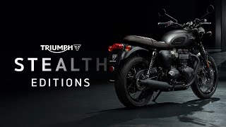 Introducing the ALLNEW Triumph Bonneville T120 Black Stealth Edition [upl. by Atlas]