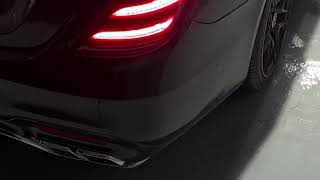 Mercedes S500 Stage 1  Downpipe  Exhaust Sound revs [upl. by Emiolhs]