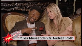 Miles Mussenden Otis amp Andrea Roth Melissa  Marvels Cloak amp Dagger Interview  FANVERSATION [upl. by Ardet]