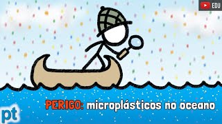 Microplásticos e a poluição nos oceanos  Minuto da Terra [upl. by Rowland]