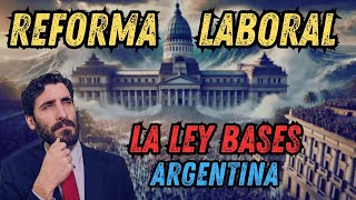 ¿⚖️A qué Trabajadores se les aplica la Reforma Laboral de la Ley de Bases Ley 27742 Argentina📜 [upl. by Weil980]