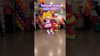 Jollibee mascots tinamaan din ng APT😅Aliw🤗 apt brunomars rose jollibeedance dancechallenge [upl. by Ciredec]